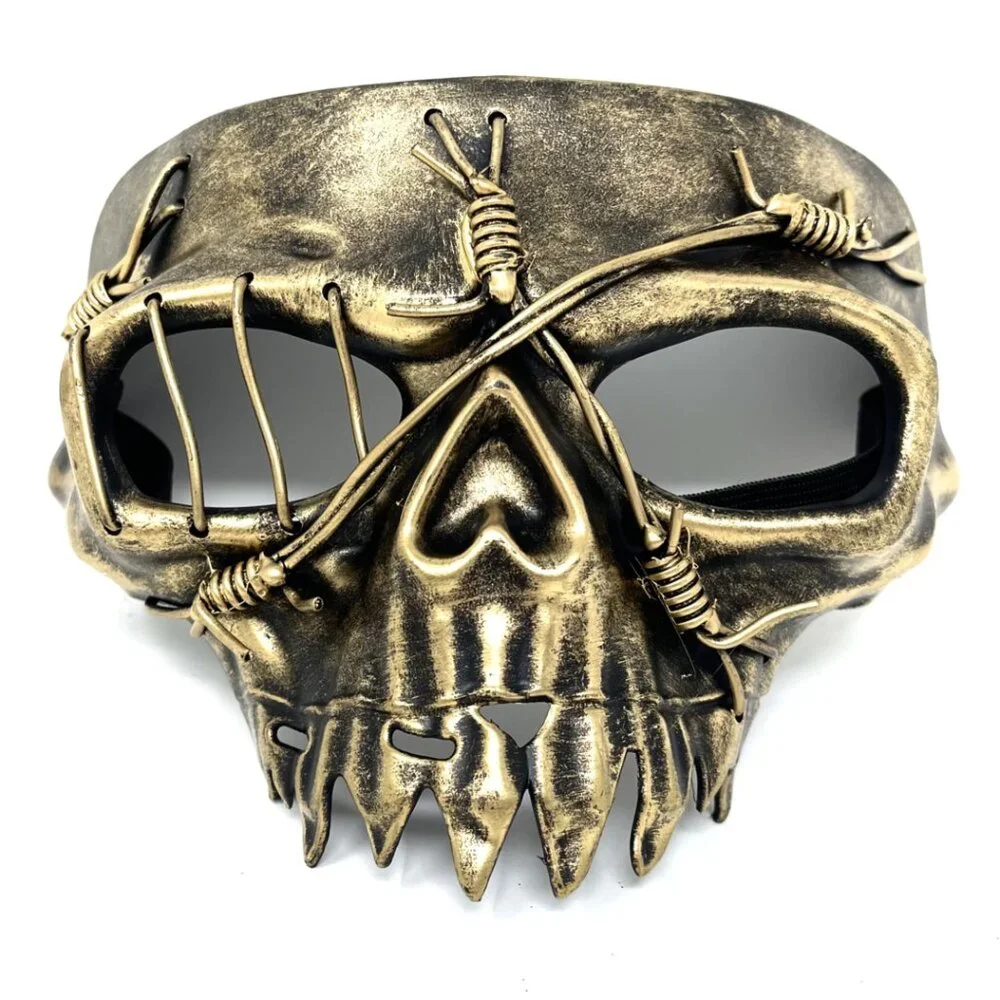 Steampunk Style Halloween Costume Skull Mask Masquerade Party Ball Masks